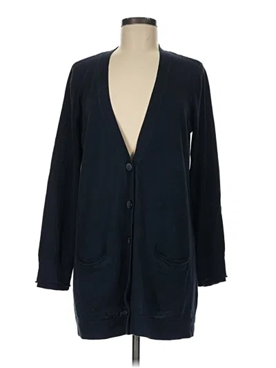 Pre-owned Jjill Cardigan Sweater In Blue