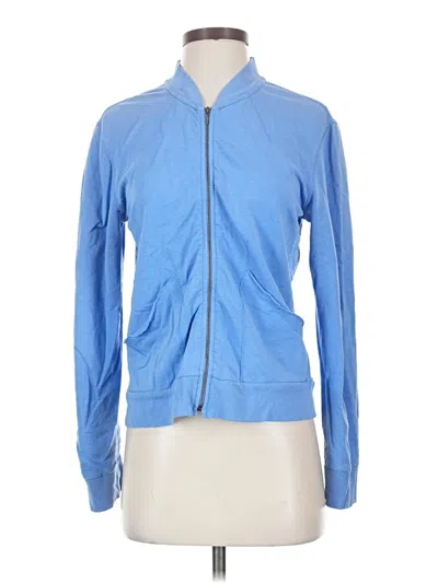 Pre-owned Jjill Cardigan Sweater In Blue