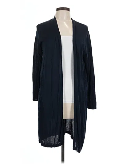 Pre-owned Jjill Cardigan Sweater In Blue