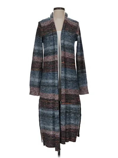 Pre-owned Jjill Cardigan Sweater In Blue