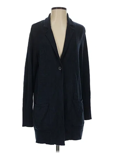 Pre-owned Jjill Cardigan Sweater In Blue