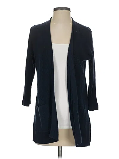 Pre-owned Jjill Cardigan Sweater In Blue
