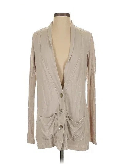 Pre-owned Jjill Cardigan Sweater In Brown