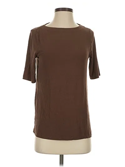 Pre-owned Jjill Cardigan Sweater In Brown
