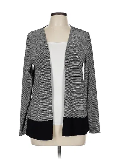 Pre-owned Jjill Cardigan Sweater In Gray
