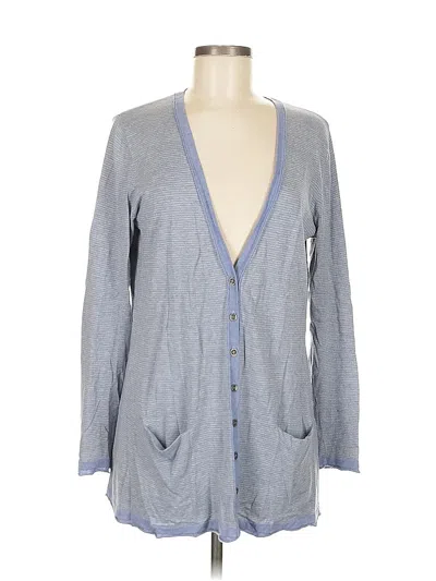 Pre-owned Jjill Cardigan Sweater In Gray