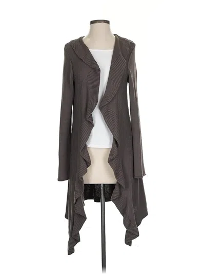 Pre-owned Jjill Cardigan Sweater In Gray