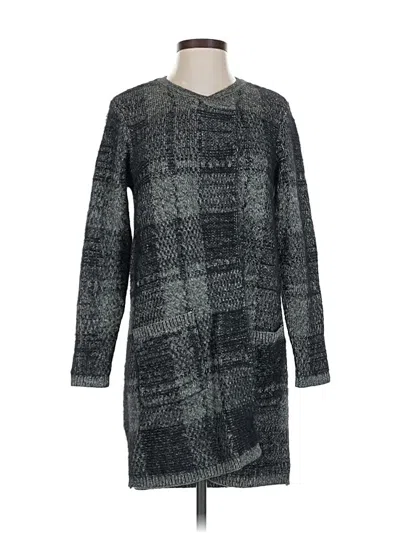 Pre-owned Jjill Cardigan Sweater In Gray