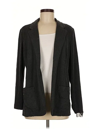 Pre-owned Jjill Cardigan Sweater In Gray