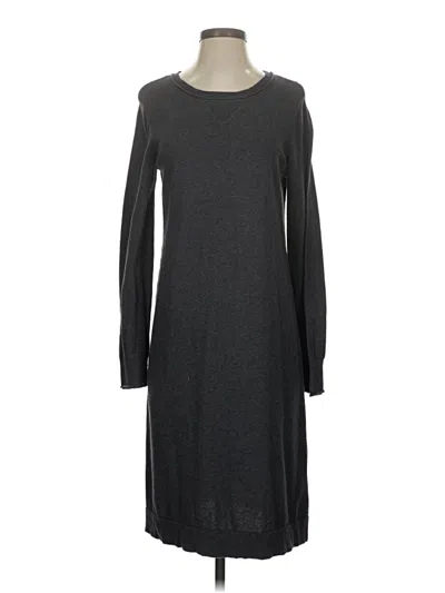 Pre-owned Jjill Cardigan Sweater In Gray