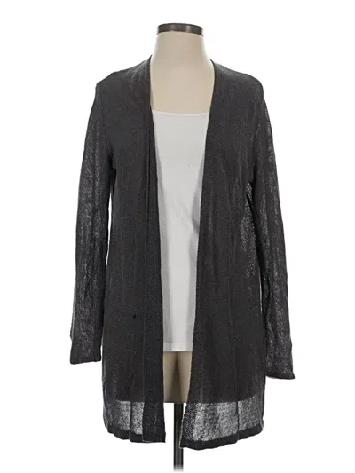 Pre-owned Jjill Cardigan Sweater In Gray