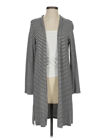 Pre-owned Jjill Cardigan Sweater In Gray