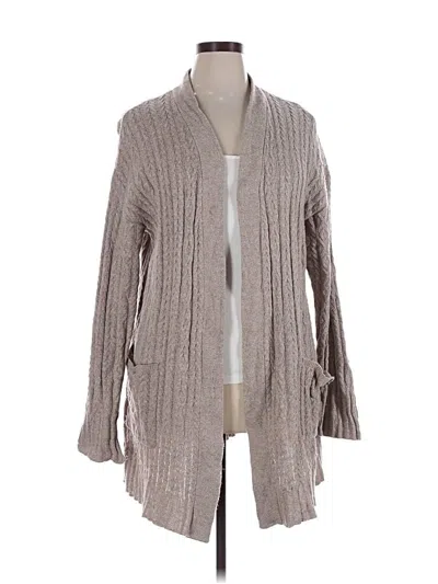 Pre-owned Jjill Cardigan Sweater In Gray