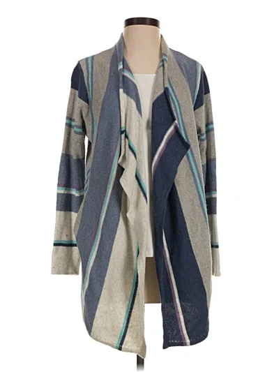 Pre-owned Jjill Cardigan Sweater In Gray