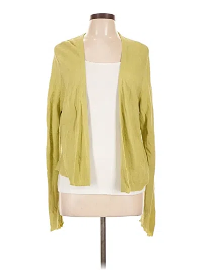 Pre-owned Jjill Cardigan Sweater In Green