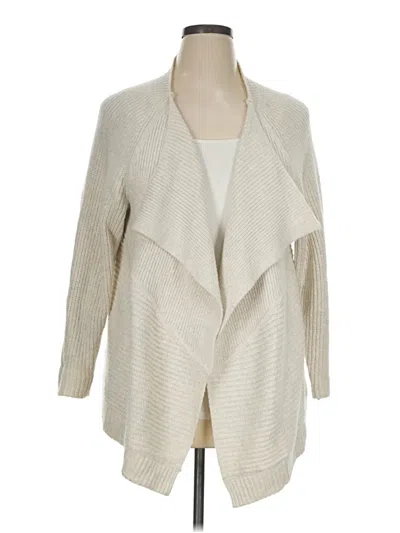 Pre-owned Jjill Cardigan Sweater In Ivory
