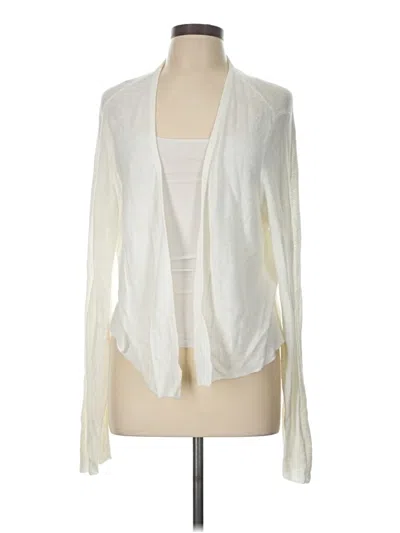 Pre-owned Jjill Cardigan Sweater In Ivory