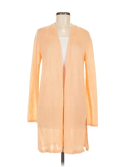 Pre-owned Jjill Cardigan Sweater In Orange