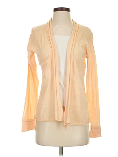Pre-owned Jjill Cardigan Sweater In Orange
