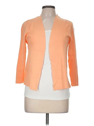Jjill Cardigan Sweater In Orange