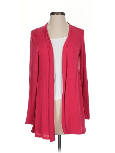 Pre-owned Jjill Cardigan Sweater In Pink