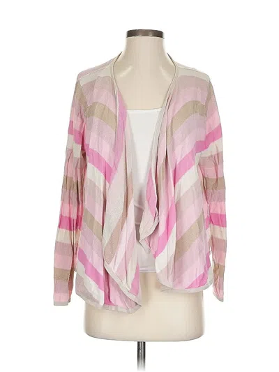 Pre-owned Jjill Cardigan Sweater In Pink