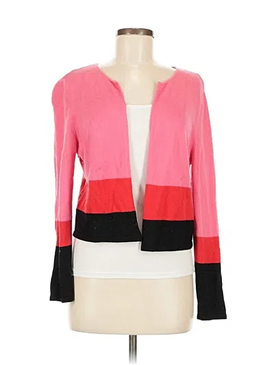 Pre-owned Jjill Cardigan Sweater In Pink