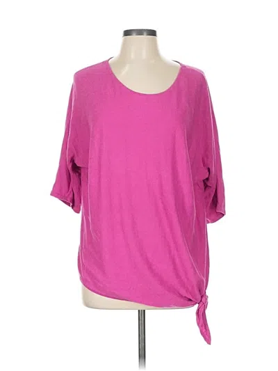 Pre-owned Jjill Cardigan Sweater In Pink