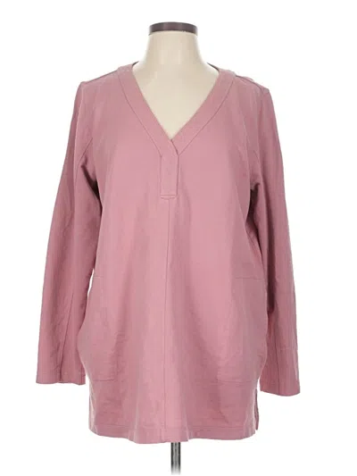 Pre-owned Jjill Cardigan Sweater In Pink