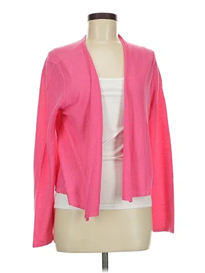 Pre-owned Jjill Cardigan Sweater In Pink