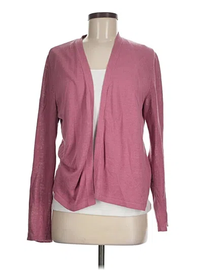 Pre-owned Jjill Cardigan Sweater In Pink