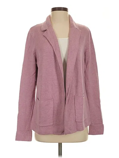 Pre-owned Jjill Cardigan Sweater In Pink