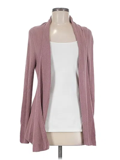 Pre-owned Jjill Cardigan Sweater In Pink
