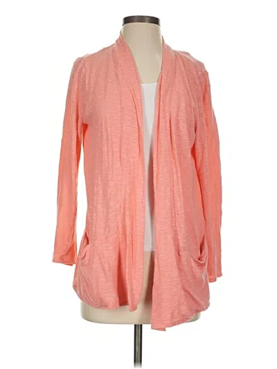 Pre-owned Jjill Cardigan Sweater In Pink