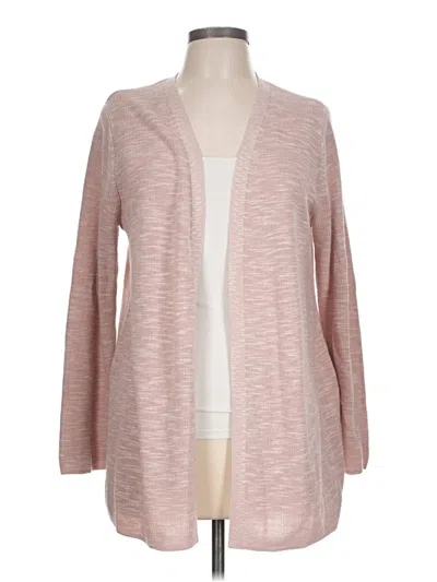 Pre-owned Jjill Cardigan Sweater In Pink