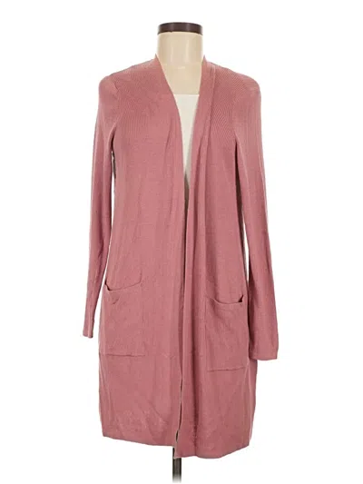 Pre-owned Jjill Cardigan Sweater In Pink
