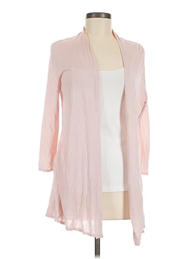 Pre-owned Jjill Cardigan Sweater In Pink