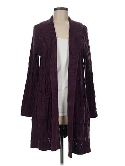 Jjill Cardigan Sweater In Purple