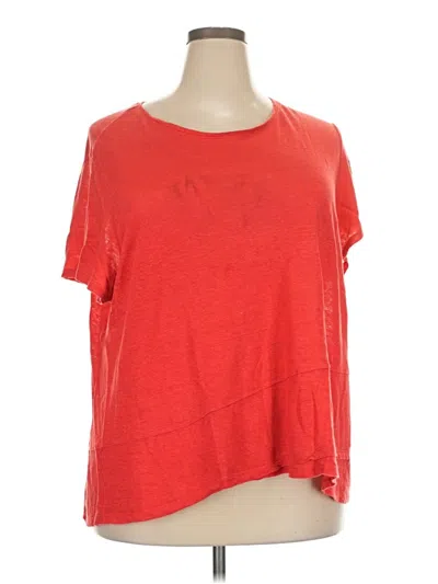 Pre-owned Jjill Cardigan Sweater In Red