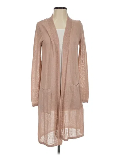 Pre-owned Jjill Cardigan Sweater In Tan