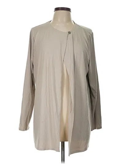 Pre-owned Jjill Cardigan Sweater In Tan