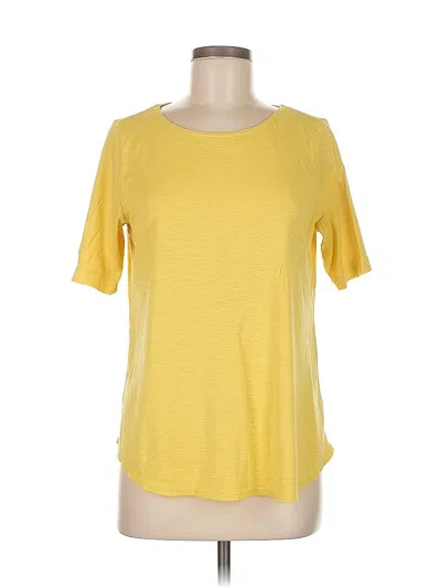 Pre-owned Jjill Cardigan Sweater In Yellow