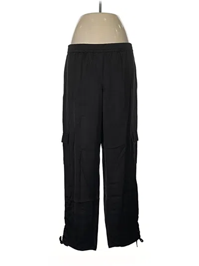 Pre-owned Jjill Cargo Pants In Black
