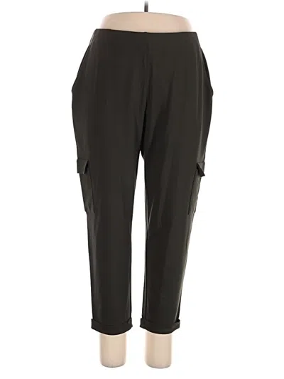 Pre-owned Jjill Cargo Pants In Black