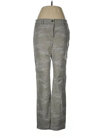 Pre-owned Jjill Cargo Pants In Gray