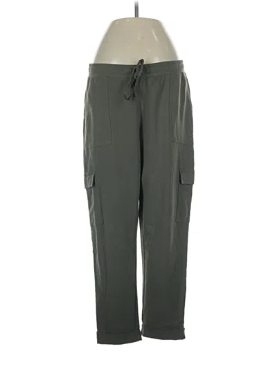 Pre-owned Jjill Cargo Pants In Gray