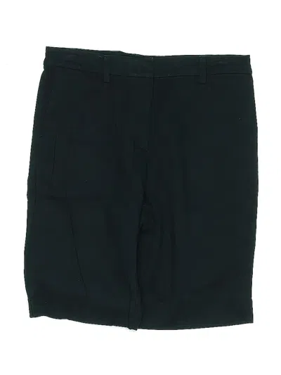 Pre-owned Jjill Cargo Shorts In Black