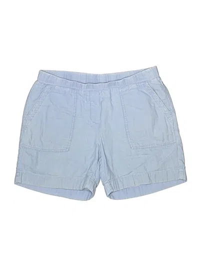 Pre-owned Jjill Cargo Shorts In Blue