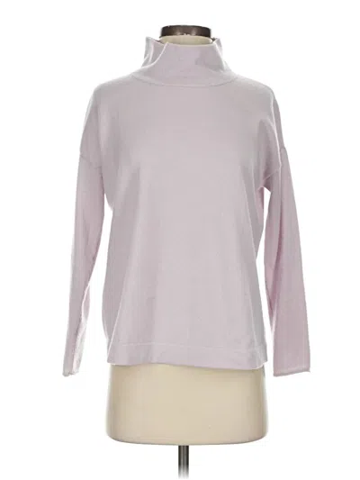 Pre-owned Jjill Cashmere Pullover Sweater In Pink