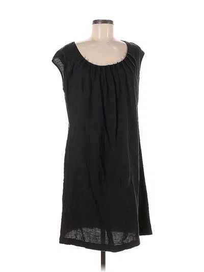 Pre-owned Jjill Casual Dress In Black